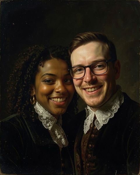 Renaissance portrait: A couple